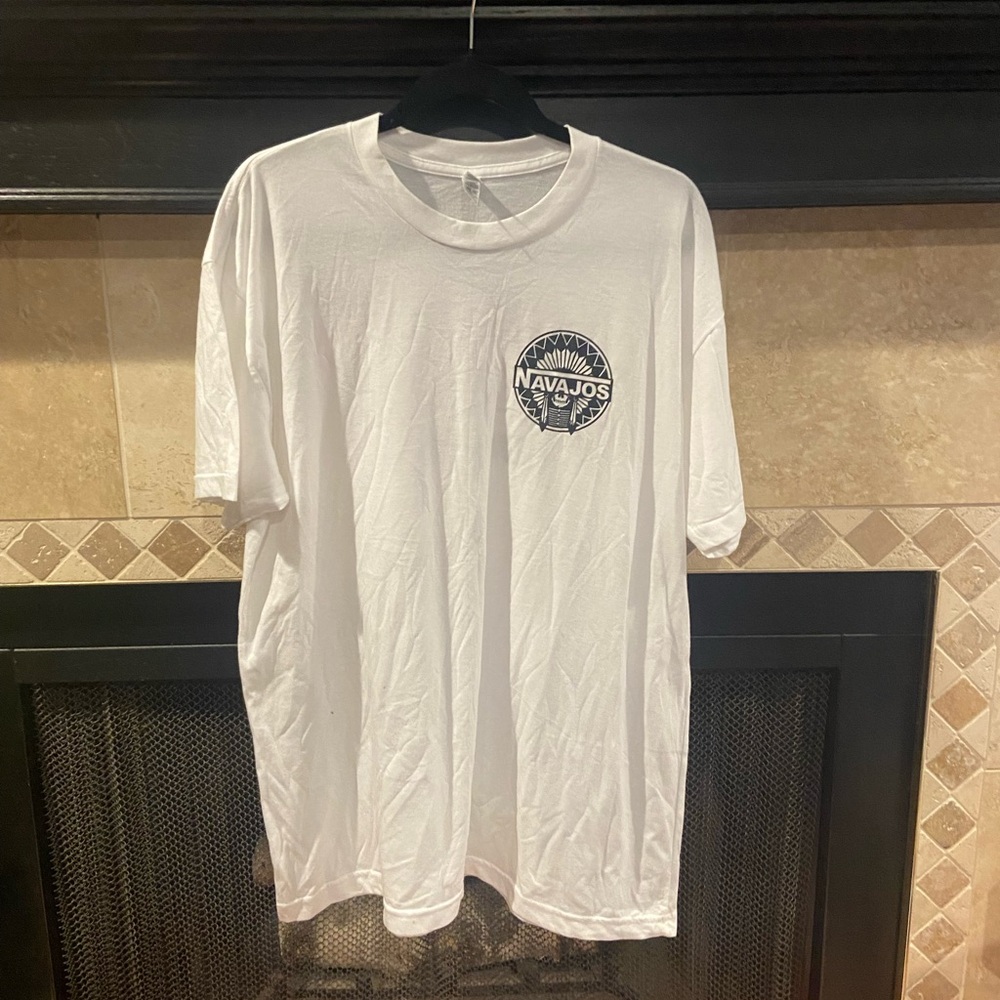 Navajos White Graphic T-Shirt